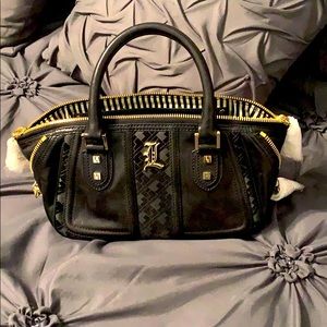 L.A.M.B black leather